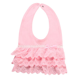 Yếm cotton bèo ren YWB01