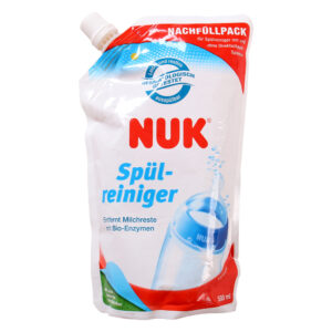 Nước rửa b&igrave;nh sữa Nuk 256264 t&uacute;i 500ml