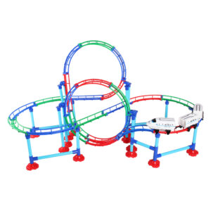 Đồ chơi đường ray lượn v&ograve;ng đa sắc 661H-3
