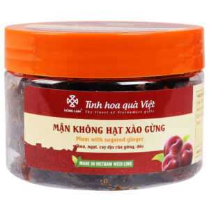 Ô mai Hồng Lam mận không hạt xào gừng 200g