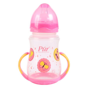 B&igrave;nh sữa Pur cổ rộng c&oacute; quai 250ml PUR9023