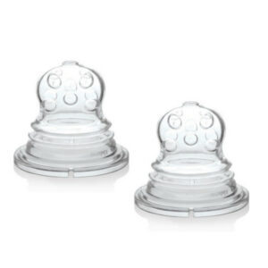 Bộ 2 ty thay thế bình bóp Kidsme lỗ chữ thập 160365 (Trên 4 tháng)