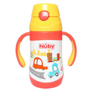 Bình uống nước ống hút inox Nuby giữ nhiệt 280ml