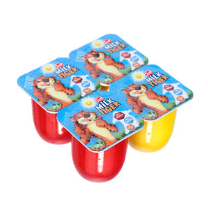 Phô mai tươi Zott Milk Tiger vị Dâu - Chuối cho bé trên 6 tháng tuổi