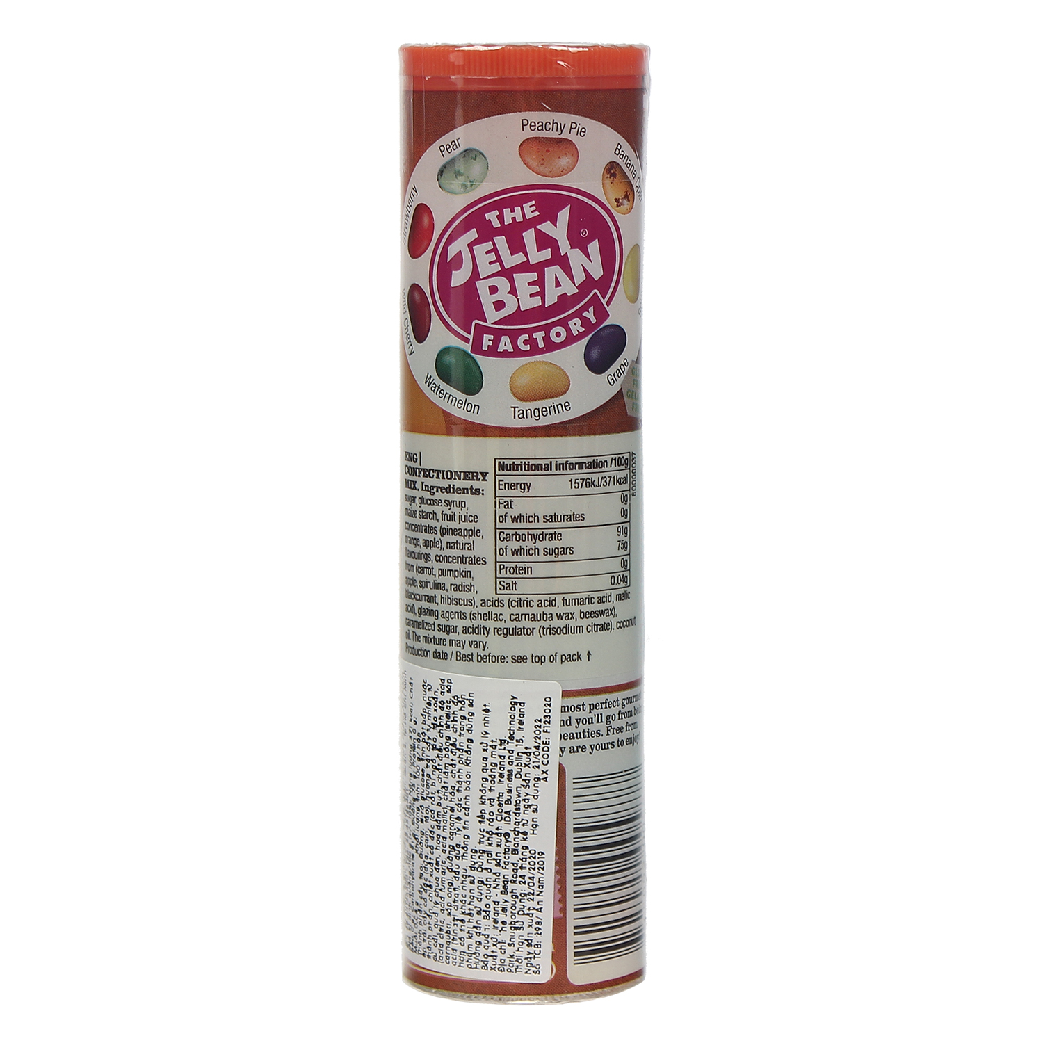 Kẹo hạt trái cây JellyBean FruitCocktail 100g 2 keo hat trai cay jellybean fruitcocktail 100g 2