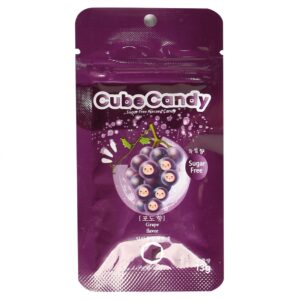 Kẹo the Cube Candy vị Nho 13g (Dạng gói)
