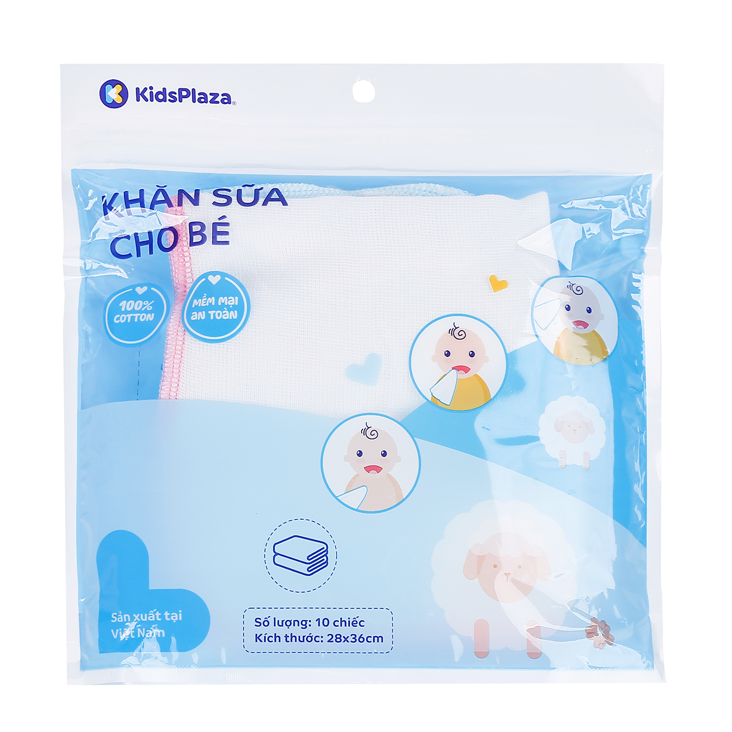 Khăn sữa xuất Nhật KidsMBVT 4L 1 khan sua xuat nhat kidsplaza 4l 1 1