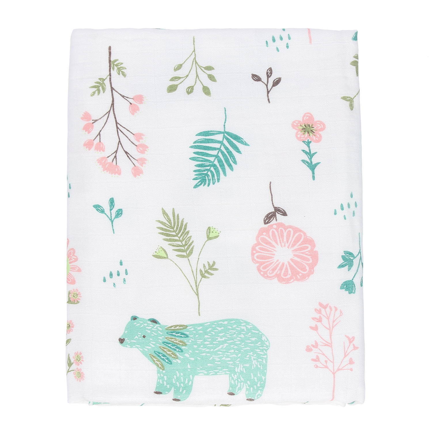 Khăn tắm cotton sợi tre 4 lớp Chippy 120x120cm 1 khan tam cotton soi tre 4 lop chippy