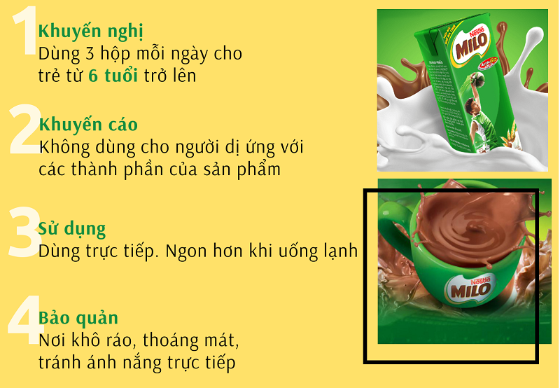 Lốc 4 hộp sữa Milo Active Go 180ml cho bé trên 6 tuổi 5 Lốc 4 hộp sữa Milo Active Go 115ml cho bé trên 6 tuổi