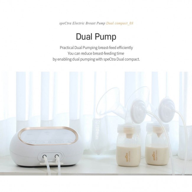 Máy hút sữa điện đôi kép Spectra Dual Compact 22 may hut sua dien doi kep spectra dual compact 7