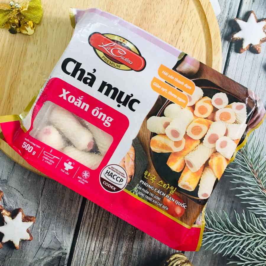 Mực xoắn ống La Cusine 500g TBF21 2 muc xoan ong la cusine 500g tbf21 3