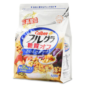 Ngũ cốc trái cây Calbee ít đường 600g