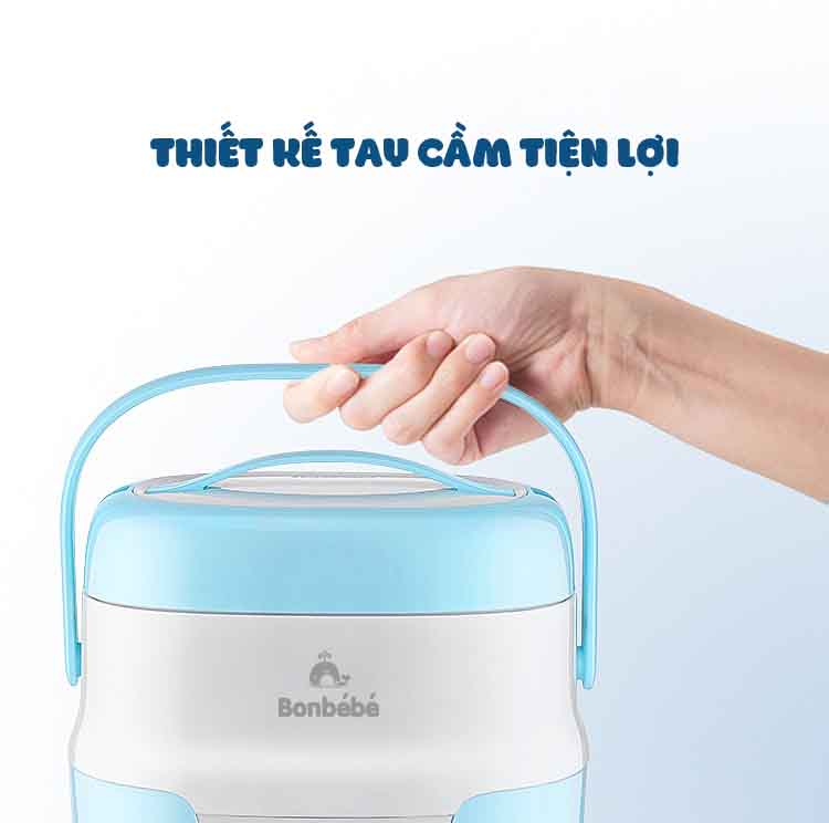 Nồi nấu nhanh thông minh Bonbébé BB-36 dung tích 2000ml 3 noi nau nhanh thong minh bonbebe bb 36 dung tich 2000ml 4