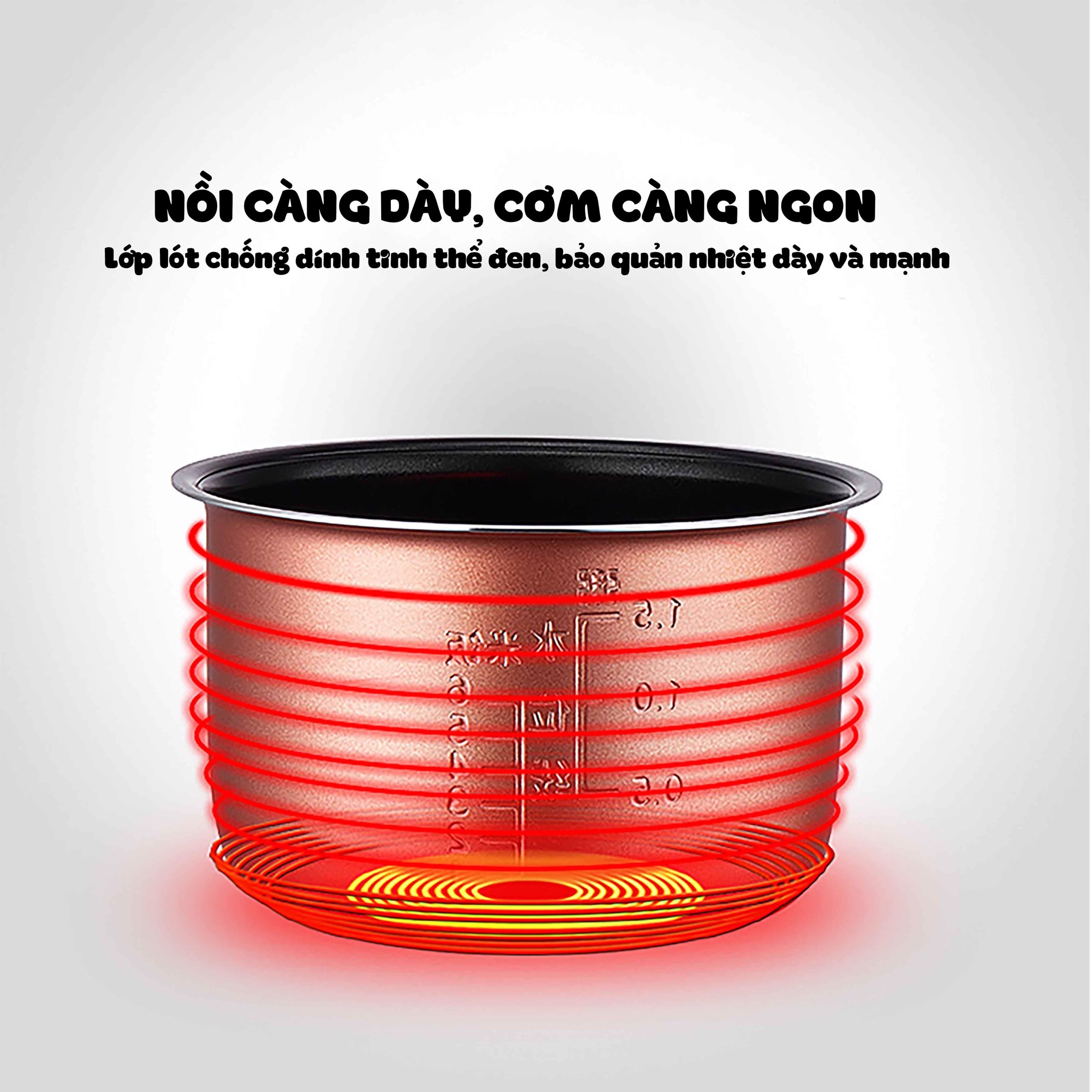 Nồi nấu nhanh thông minh Bonbébé BB-36 dung tích 2000ml 4 noi nau nhanh thong minh bonbebe bb 36 dung tich 2000ml 5