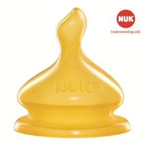 Bộ 2 n&uacute;m ty Nuk cao su (0 - 6 th&aacute;ng)