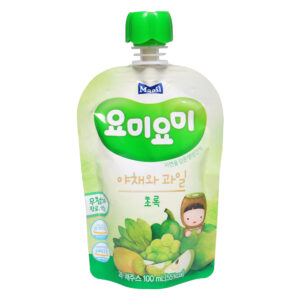 Nước ép rau củ quả hữu cơ Maeil Yummy Yummy xanh 100ml (Từ 12 tháng)