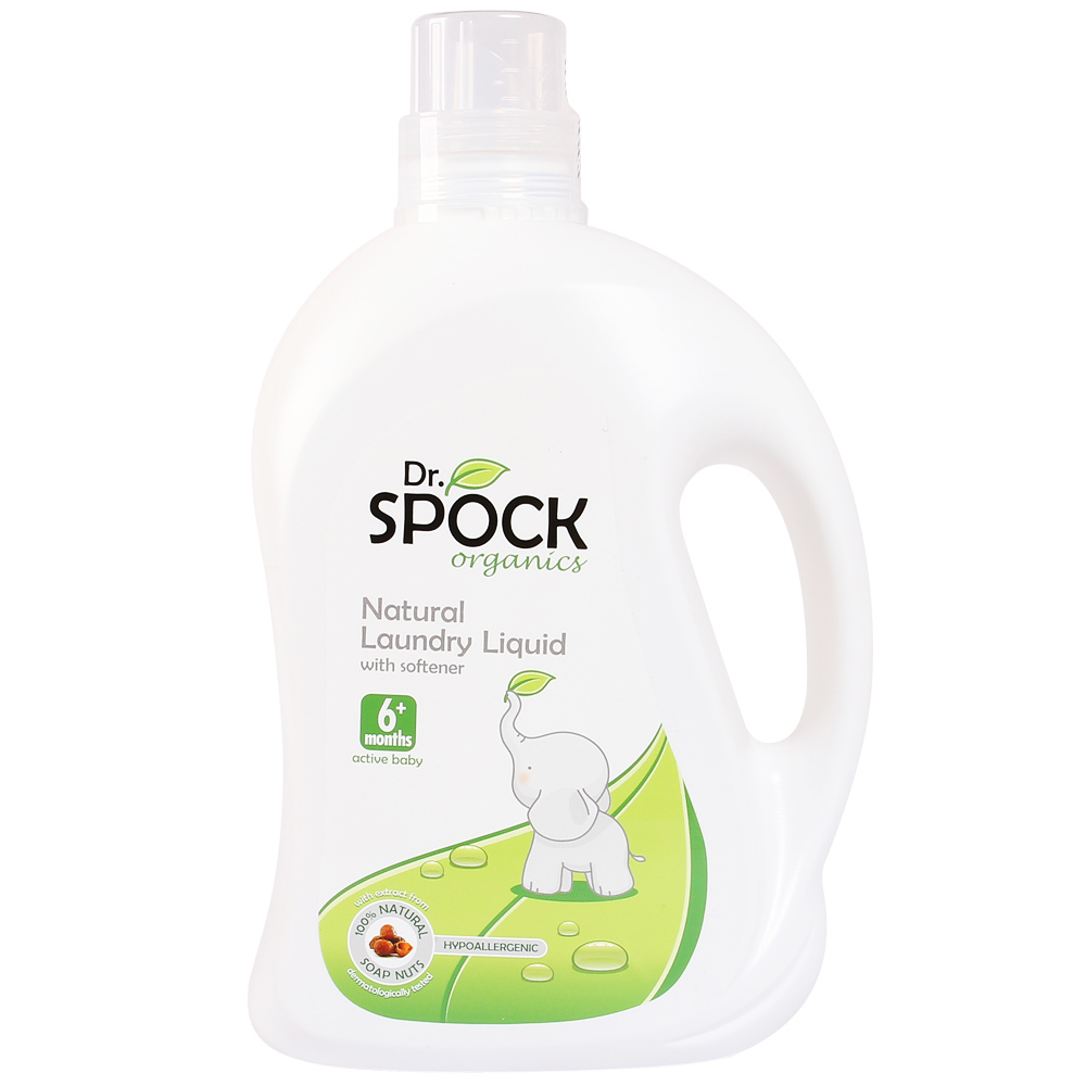 Nước giặt xả Dr Spock 6m+ 2000ml 1 nuoc giat xa dr spock 6m 2000ml