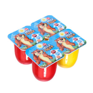 Phô mai tươi Zott Milk Tiger vị Dâu - Vani cho bé trên 6 tháng tuổi