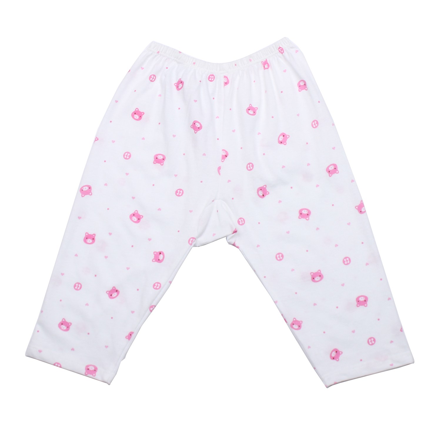 Quần dài sơ sinh cho bé gái KidsMBVT in hình heo con TH 3-6M 1 quan dai so sinh cho be gai kidsplaza in hinh heo con th 1