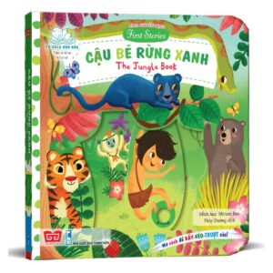 S&aacute;ch tương t&aacute;c - S&aacute;ch chuyển động - First stories - The Jungle book - Cậu b&eacute; rừng xanh (0 - 6 tuổi)