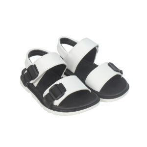 SANDAL bé trai ngang dây tăng đơ AC20 Size 28 (Trắng)
