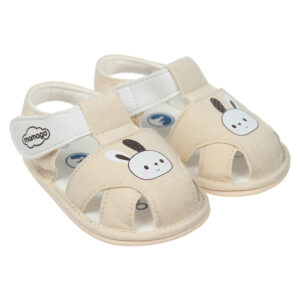 Sandal tập đi bé trai Mamago hình thỏ K07 Be S13