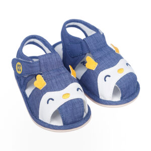Sandal tập đi cho bé KidsMBVT K24 hình Nai (Xanh)