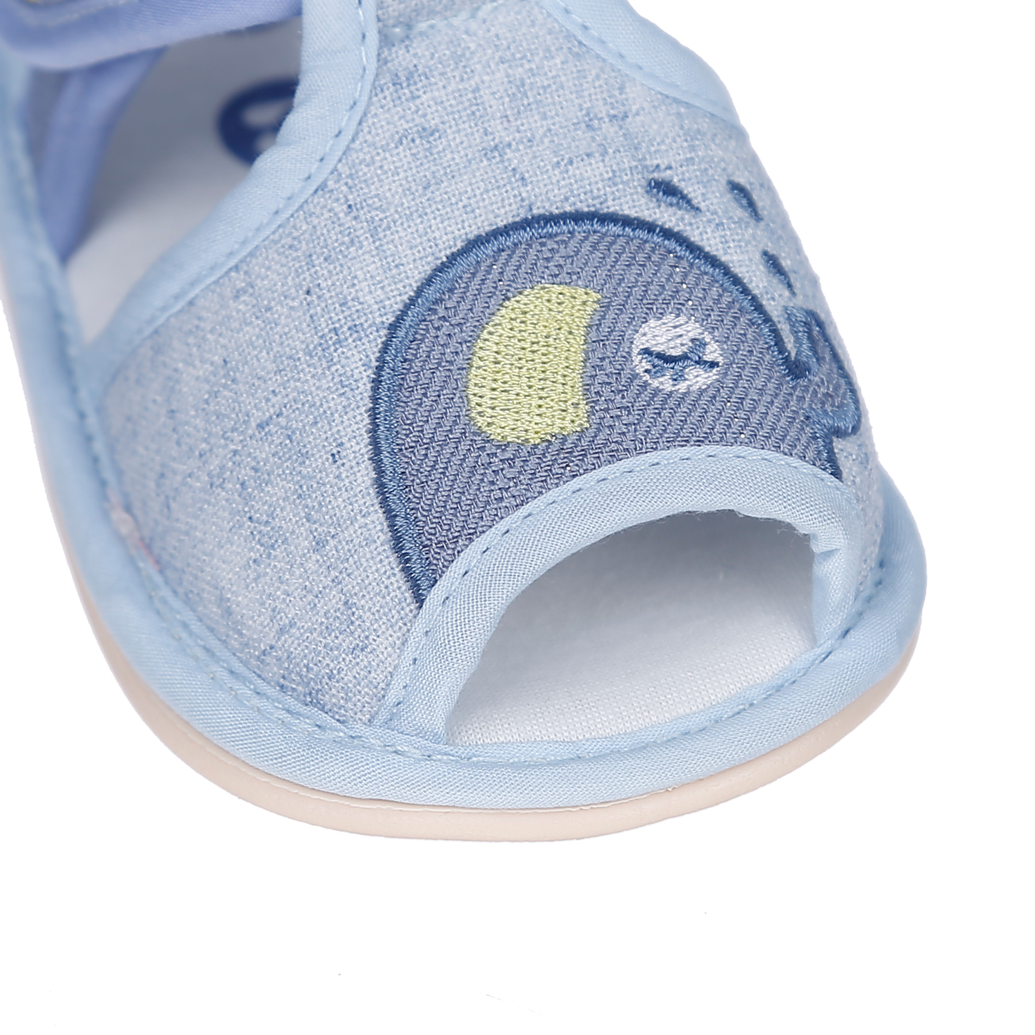 Sandal tập đi cho bé MBVT''S thêu hình chú Voi K18 (Xanh) 5 sandal tap di cho be kidsplaza theu hinh chu voi k18 xanh 3