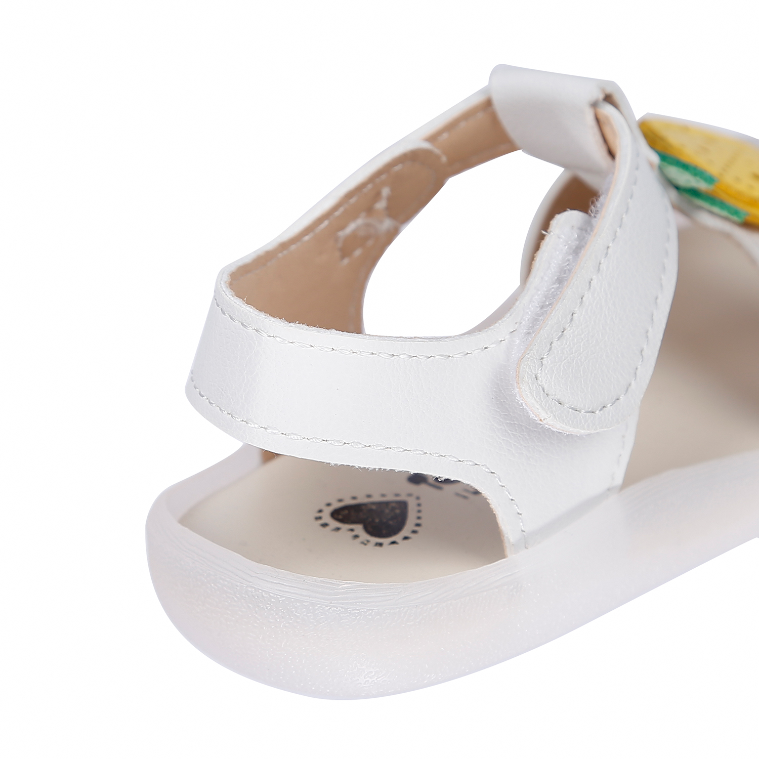 Sandal thời trang bé gái đính hình quả Dứa AC21H 4 sandal thoi trang be gai dinh hinh qua dua ac21h 11