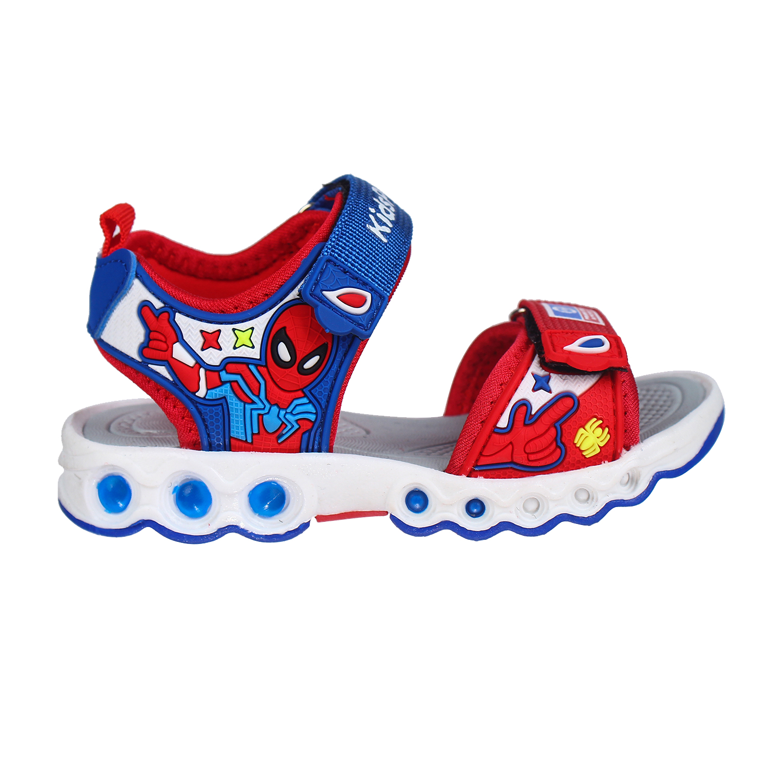 sandal thoi trang cho be kidsplaza light spiderman m006 3 1