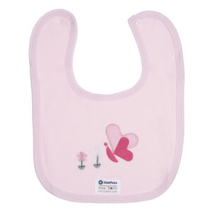 Set 2 yếm ăn dặm bấm cúc MBVT''S BA21(Hồng)
