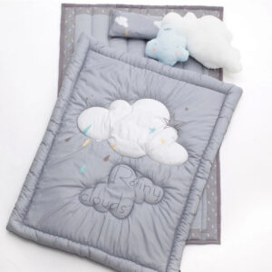 Set đệm ngủ sợi tre cỡ trung LOLBaby Rainy Cloud (1,1m x 1,4m)