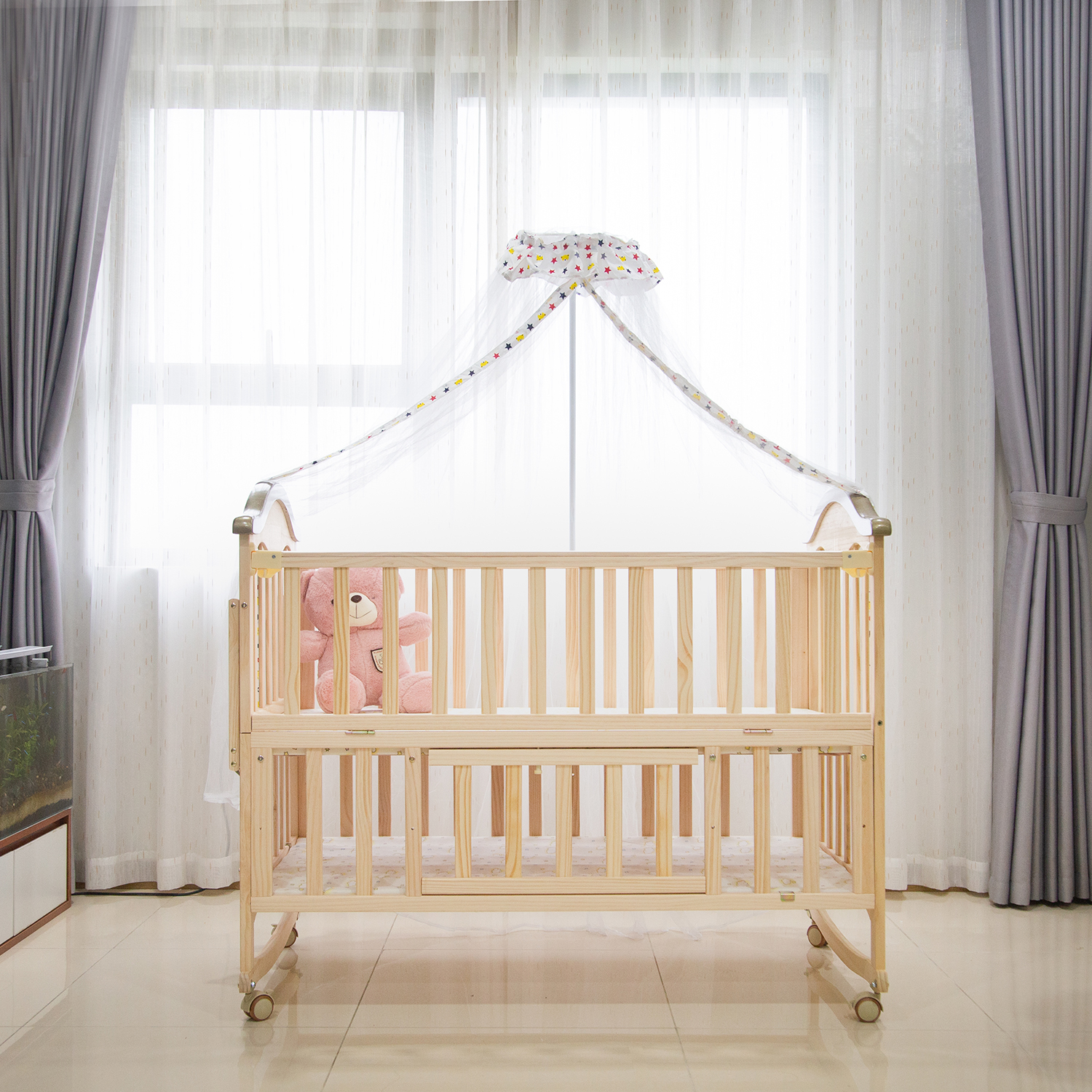 Các ưu điểm nổi bật của giường cũi MBVT''S Natural Compact 