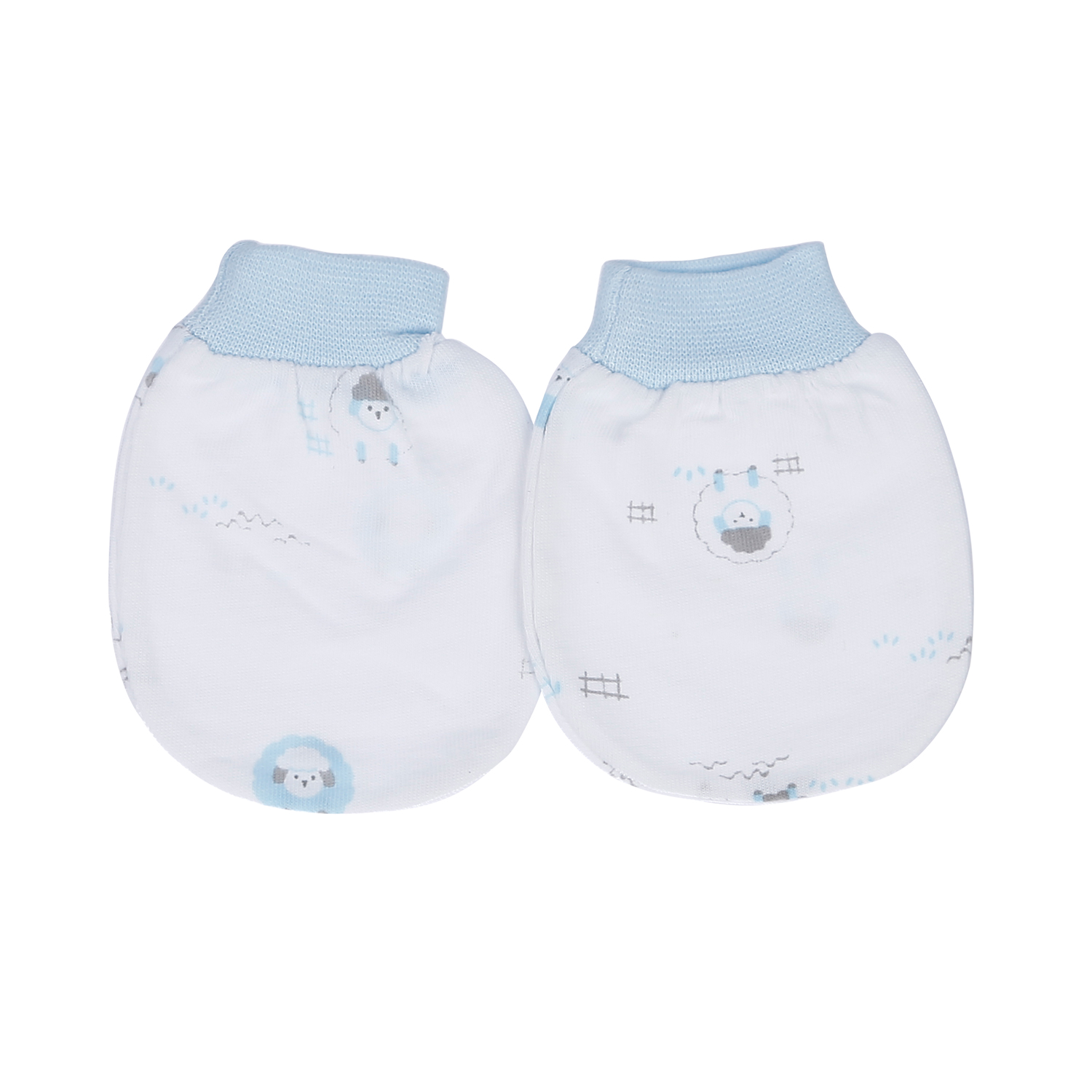 Set mũ bao tay bao chân MBVT''S BA21 (Xanh Dương) 3 set mu bao tay bao chan kidsplaza ba21 xanh duong 3