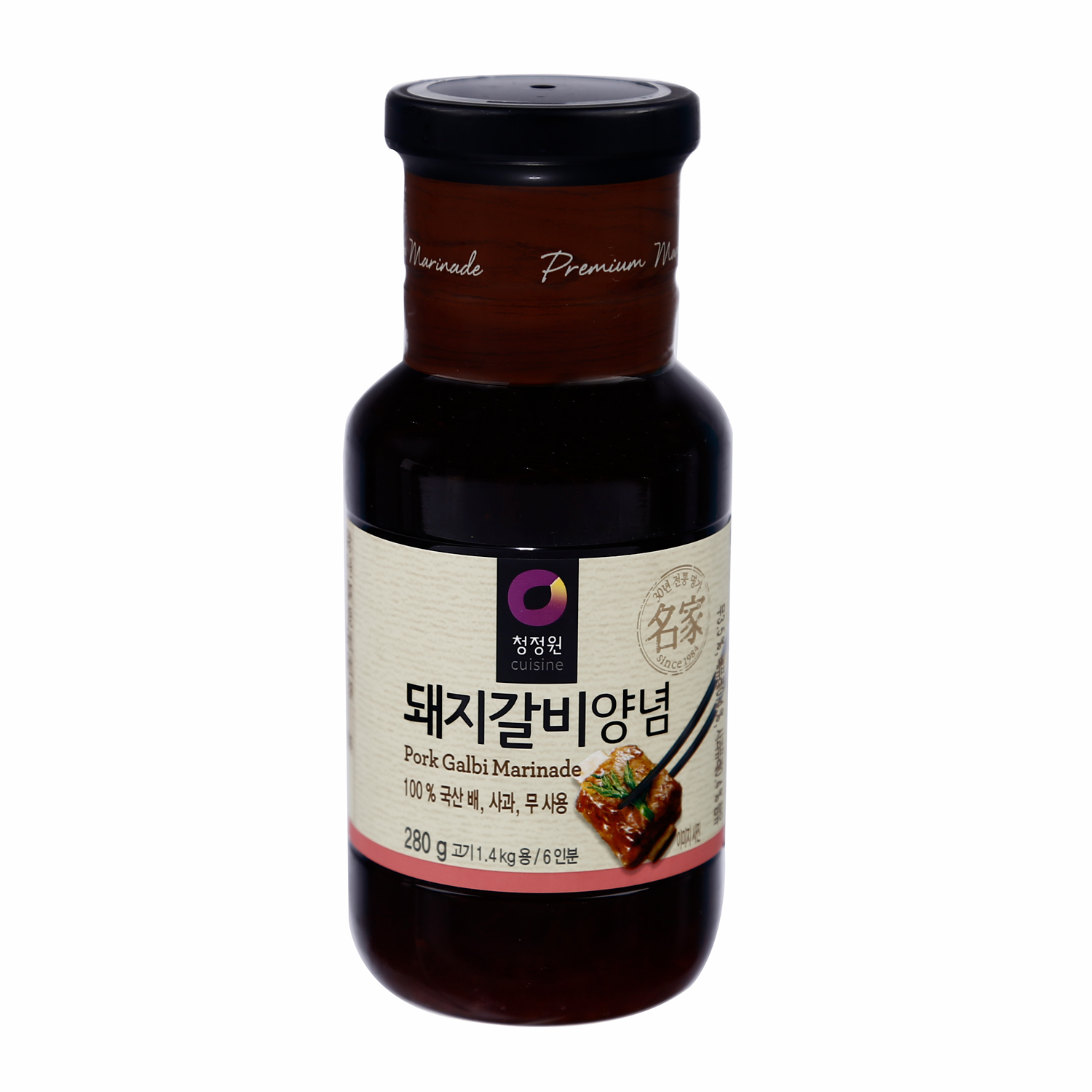 Sốt ướp sườn heo Daesang chai 280g 1 sot uop suon heo daesang chai 280g 1