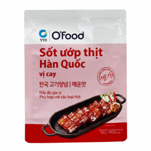 Sốt ướp thịt Hàn Quốc O'Food vị cay gói 80g