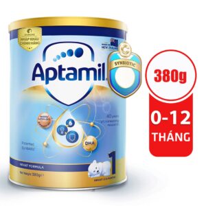 Sữa Aptamil New Zealand số 1 - 380g (0 -12 th&aacute;ng)