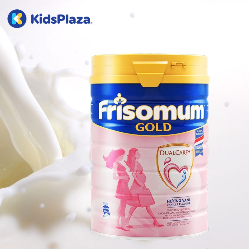 Sữa Frisomum Gold số 0 400g cho mẹ bầu và cho con bú 1 Sữa bầu Frisomum hương vani 400g