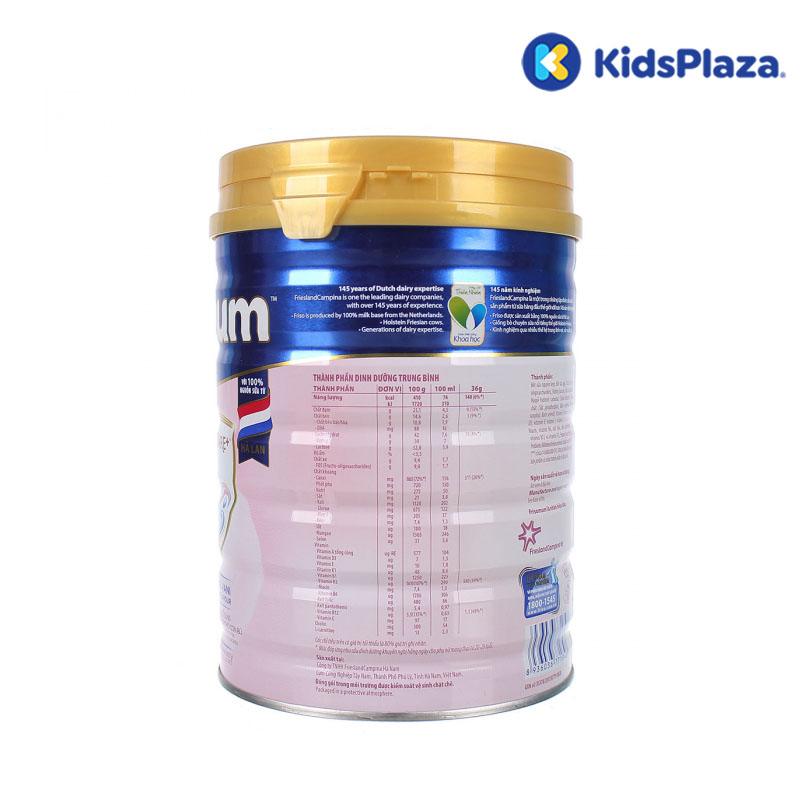 Sữa Frisomum Gold số 0 900g cho mẹ mang thai và cho con bú 2 Sữa bầu Frisomum hương vani 900g