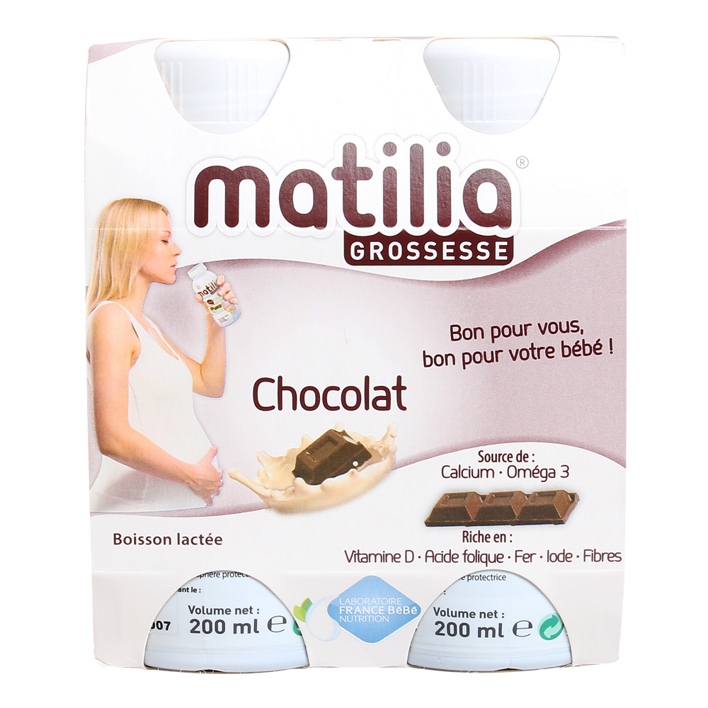 Sữa Bầu Matilia Vị Socola (Lốc 4 Hộp) thành phần an toàn, bổ dưỡng Sữa Bầu Matilia Vị Socola (Lốc 4 Hộp) thành phần an toàn, bổ dưỡng