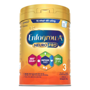 Sữa bột Enfagrow A+ NeuroPro HMO Số 3 (830g) cho bé từ 1-3 tuổi - Vị nhạt dễ uống