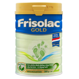 Sữa bột Frisolac Gold số 2 380g cho bé từ 6-12 tháng
