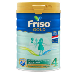 Sữa bột Frisolac Gold số 4 850g cho bé từ 2-6 tuổi