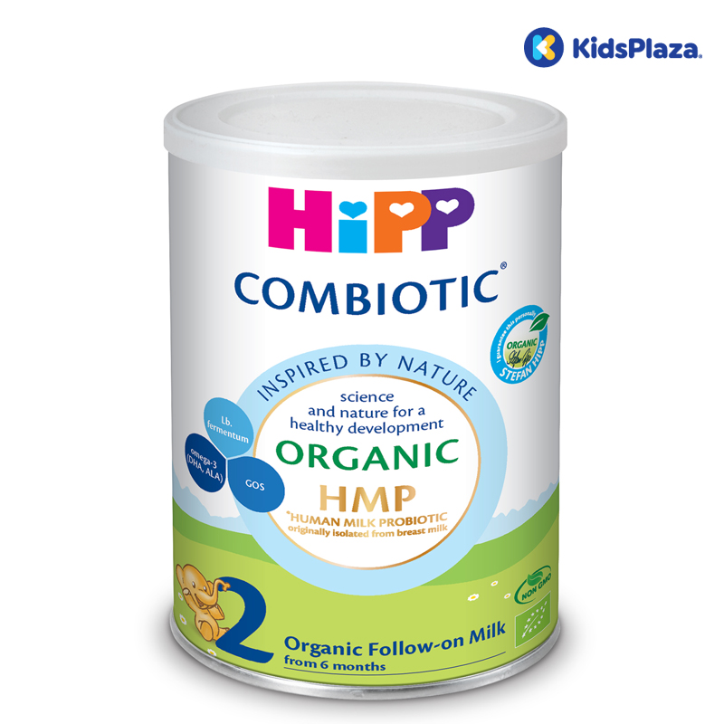Sữa bột Hipp số 2 Organic Combiotic HMP 350gr cho bé từ 6-12 tháng 1 Sữa bột HiPP Organic số 2 cho bé 6-12 tháng tuổi