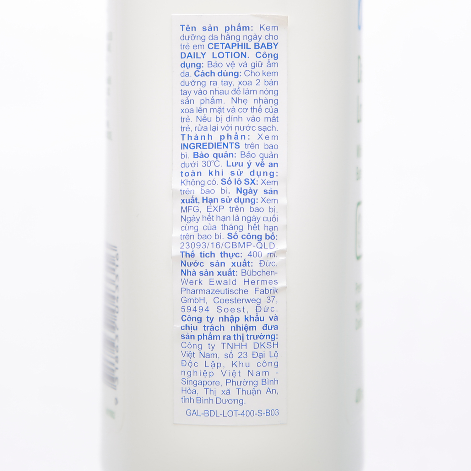 sua duong the toan than cetaphil baby 400ml 4