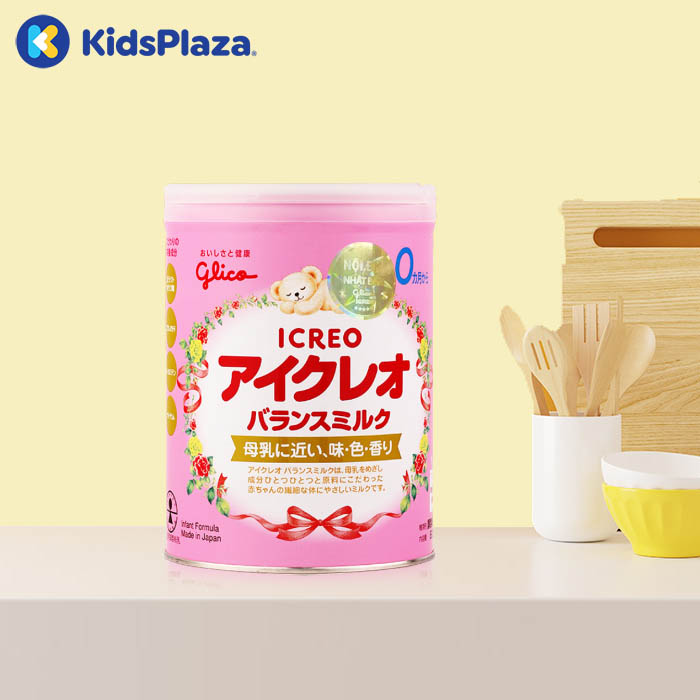 Sữa bột Glico Icreo số 0 320g nội địa Nhật cho bé 0-12M 1 sữa glico số 0 320g