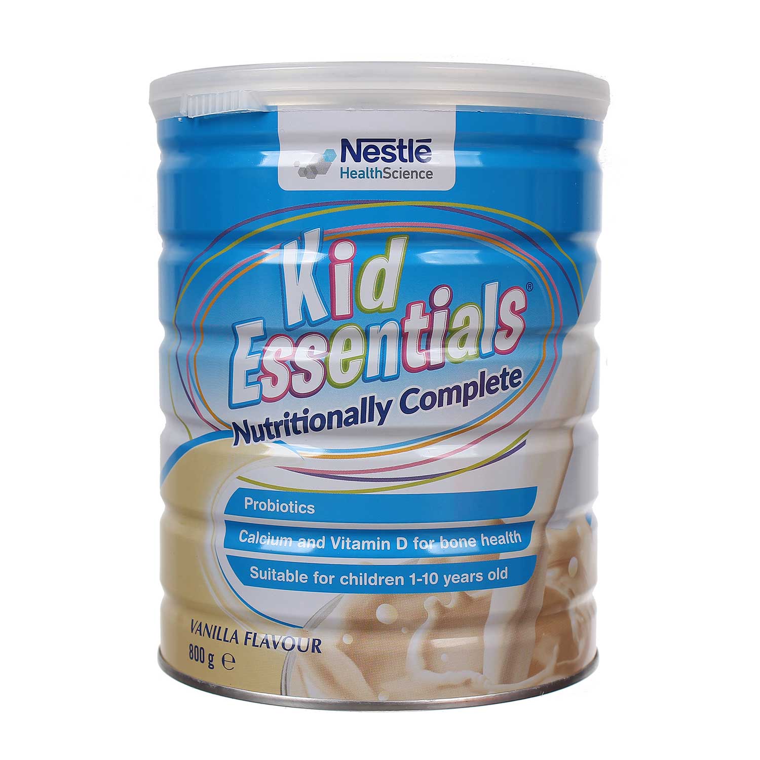 Sữa Kid Essentials 800g hương vani cho bé từ 1 - 10 tuổi