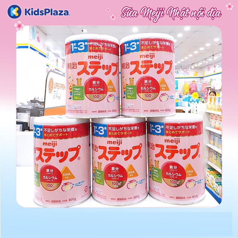 sữa Meiji số 9 nội địa dành cho các bé 1-3 tuổi