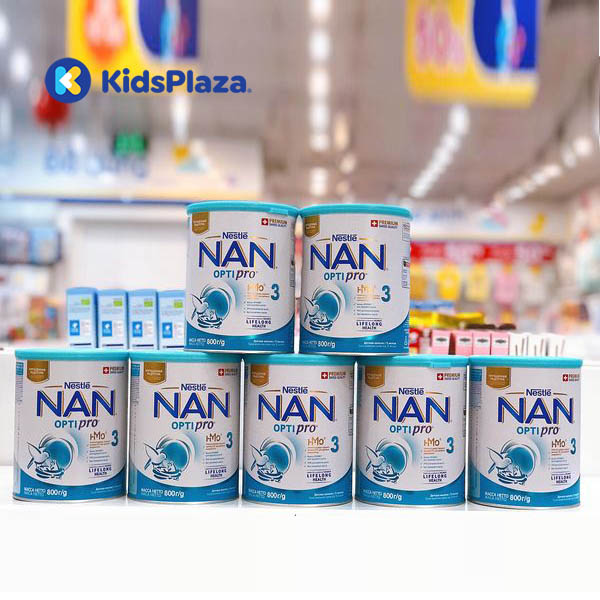 Sữa Nan Nga số 3 800g cho trẻ trên 1 tuổi