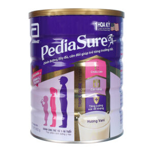 Sữa bột PediaSure BA 850g hương vani cho bé 1-10 tuổi